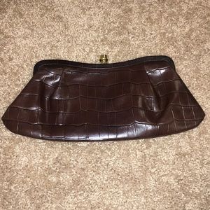 Banana Republic Brown Clutch